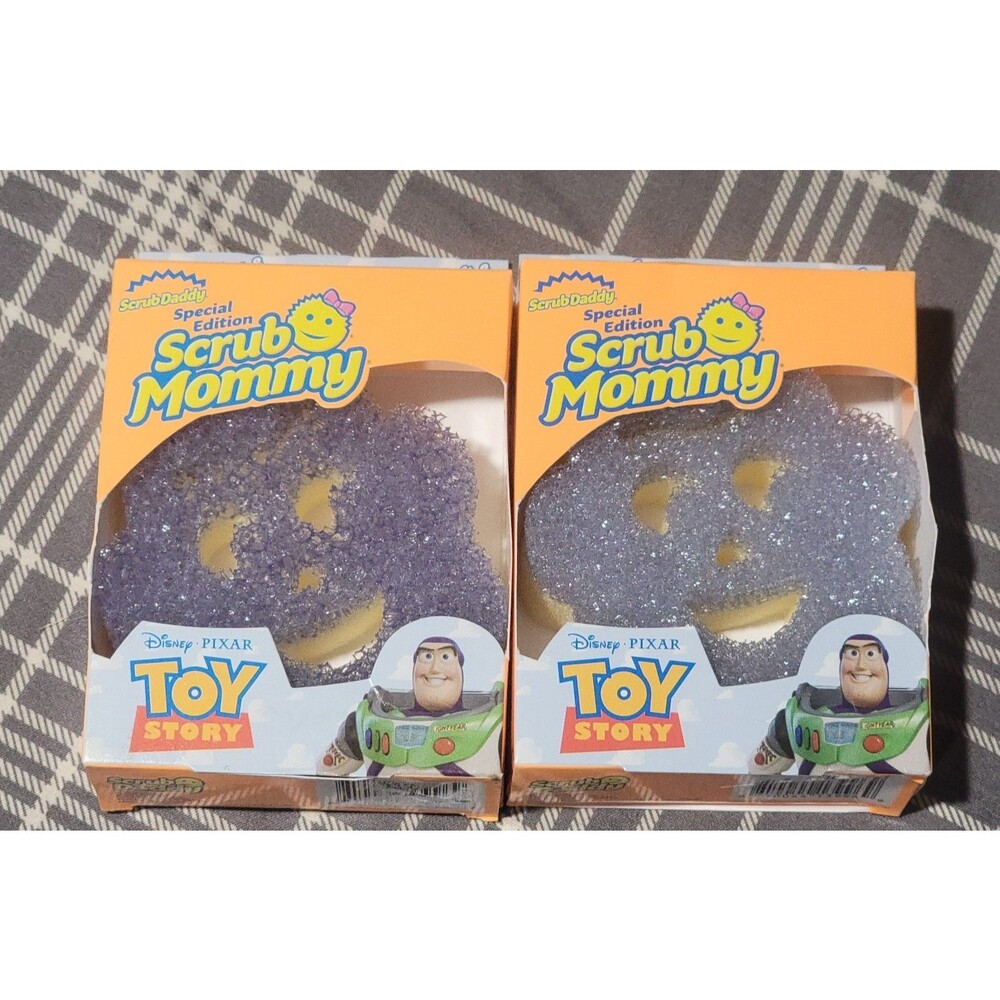2 New Scrub Daddy Mommy Special Edition Disney Pixar Toy Story Buzz Lightyear